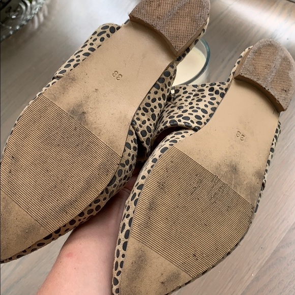 Leopard Suede like Mules - Picture 4 of 5